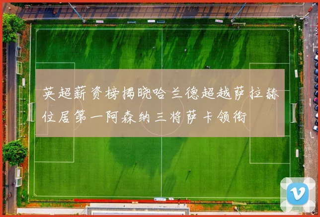英超薪资榜揭晓哈兰德超越萨拉赫位居第一阿森纳三将萨卡领衔
